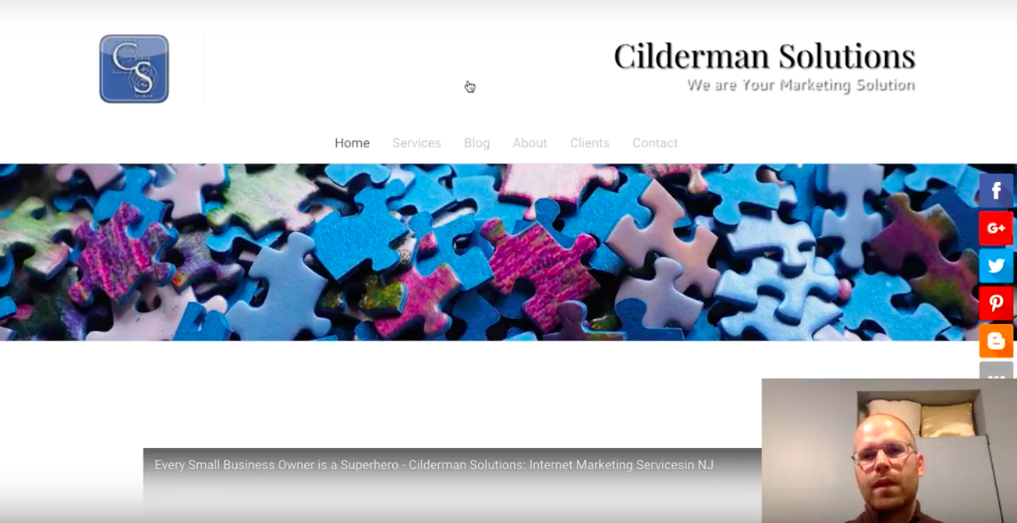 Website Audit - Branding, Copywriting, and Design - The Old Cilderman Solutions Website